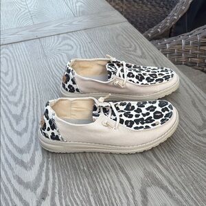 Leopard Print Casual Loafers
